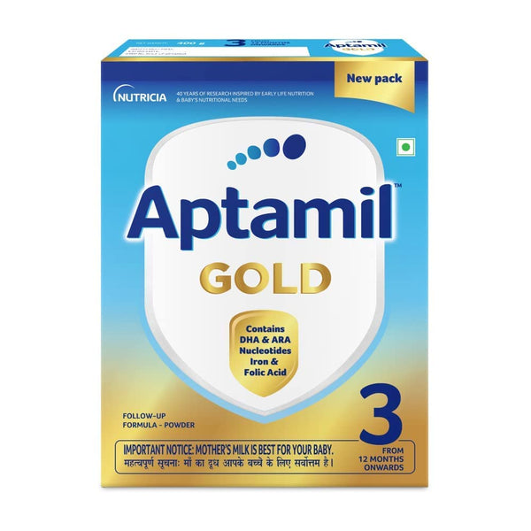 Aptamil Gold Follow Up Infant Formula Milk Powder for Babies - Stage 3 –  Fetch N Buy