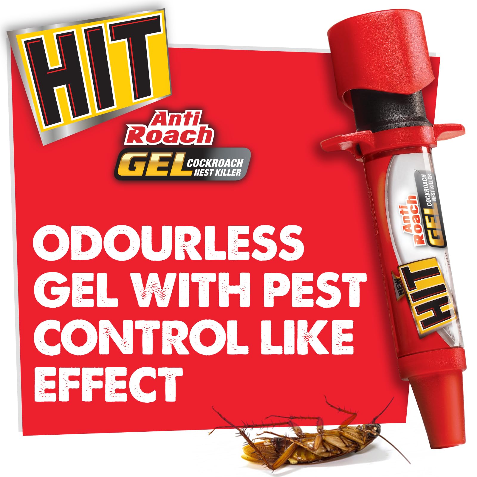 Cockroach Hit Mix 5x HIT Anti Roach Gel - Cockroach Killer (20g each) - Pack of 5 – Fetch ...