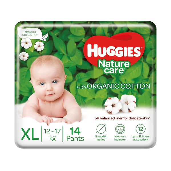 Buy Huggies Nature Care Pants With Organic Cotton - Xl Extra Large