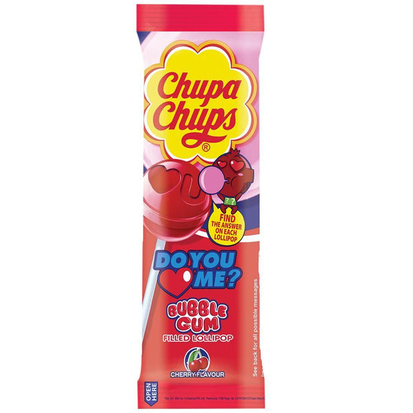 Chupa Chups Lollipop - Assorted Gum-Filled Lollipop, Display Hanger, 1 –  Fetch N Buy