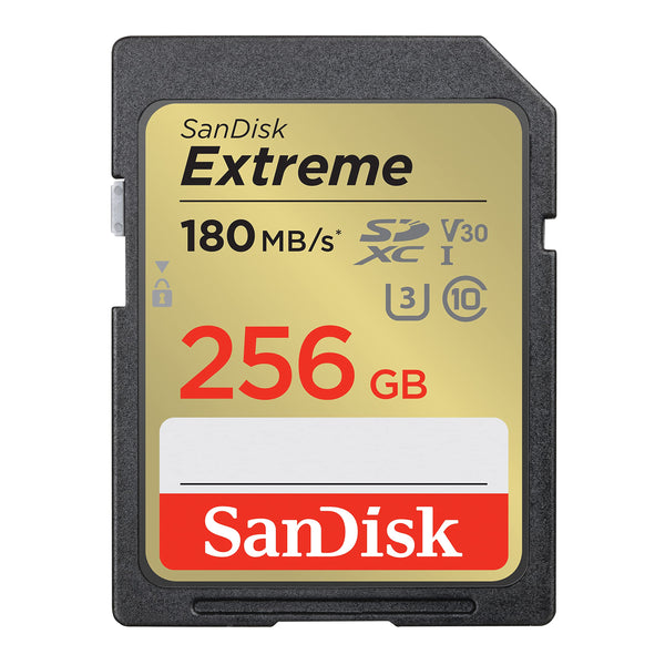 SanDisk Extreme 256GB 160MB/S Class 10 Micro SD MicroSDXC U3 Memory Card  SDSQXA1 619659169732 